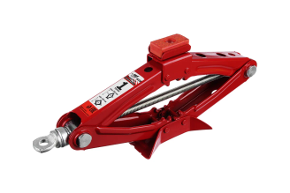 Механический ромбический домкрат FALCO 1 т, высота подъема 100-350 мм, резиновая площадка 770-057