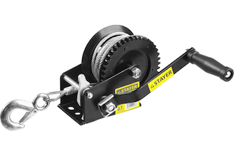 Ручная барабанная лебедка Stayer MASTER 0,7т, 8м 43112-0.7