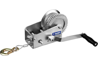 Ручная барабанная лебедка тяговая, тросовая, 0.9 т, 8 м ЗУБР ПРОФЕССИОНАЛ 43113-0.9_z01