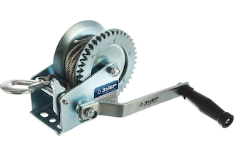 Ручная барабанная лебедка Зубр ПРОФЕССИОНАЛ тросовая 0,5т 8м 43113-0.5_z01