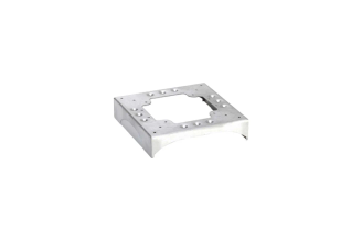 Соединительный цоколь Simon 2 перфорации, 2 отверстия, сталь KTA822-8