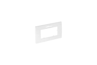 Двойная рамка OBO Bettermann Modul45 белая 6119352
