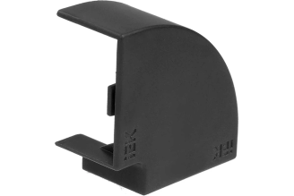Внешний угол IEK ELECOR КМП 20х10 черный EL-KK10D-P-020-010-K02