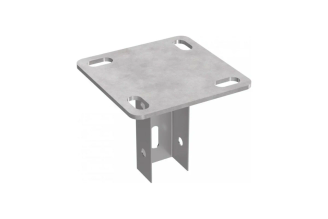 Вертикальная опора для стойки Промрукав 35x30, пятка 120x120 PR08.2609