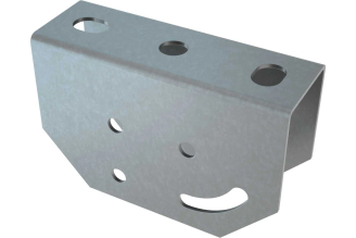 Универсальная потолочная скоба Система КМ LO4567 INOX304 2 мм