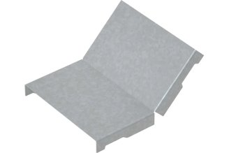 Крышка внутреннего вертикального угла 45 градусов 400 мм Система КМ PL6529 ПЛЮС INOX304