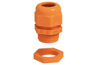 Ввод кабельный OBO Bettermann, огнестойкий, V-TEC VM20+ OR, в комплекте с контргайкой M20 (10 шт/уп) 7205660