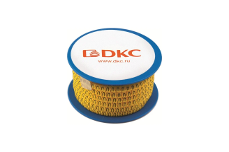 Маркировочное колечко DKC L 4-8 мм желтое AZS4LLBY