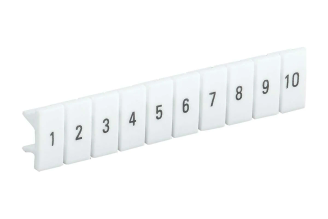 Маркеры для КПИ-2,5 мм² IEK YZN11M-002-K00-10 с нумерацией 1-10