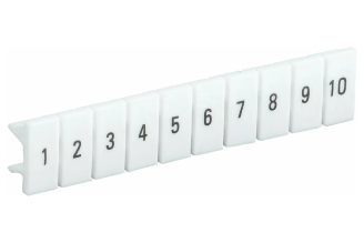 Маркеры для КПИ-4 мм² IEK YZN11M-004-K00-10 с нумерацией 1-10