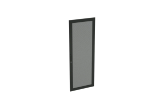 Перфорированная дверь DKC CQE 24U 1200х800 мм черная R5ITCPMM1280B