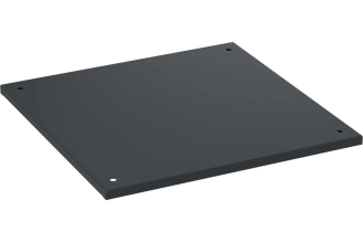Комплект крыши без фланца DKC R5NKRS66B, черный RAL9005, 600×600 мм