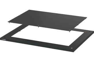 Комплект крыши с фланцем DKC R5NKRF34B, черный RAL9005, 300×400 мм