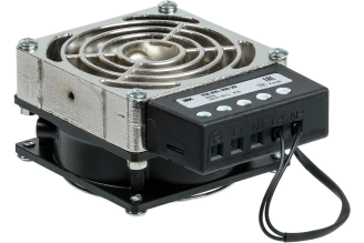 Обогреватель IEK YCE-HVL-200-20 на DIN-рейку, 200 Вт, IP20, с вентилятором