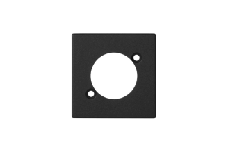 Монтажная плата Simon K122-14 для разъемов XLR, графит