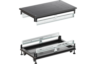 Крыша и основание DKC IT CQE 600x800 RAL9005 RBIT608F
