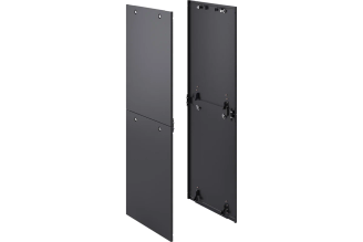 Боковая двухсекционная панель DKC IT CQE 2200х1200 мм черная RBITCPLD2212