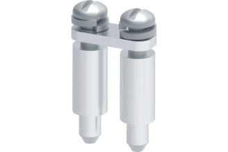 Перемычка винтовая КЭАЗ OptiClip CA727/2 для проходных мини-клемм, 100 шт, арт. 331809