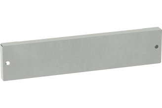 Сплошная панель цоколя ITK LINEA S LS-PC35-P0-07-01 100×750 мм, серая