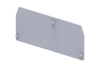 Крышка концевая КЭАЗ OptiClip EPCSC16T серая 289727