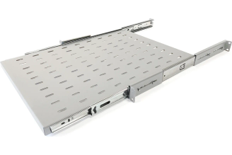 Выдвижная полка Hyperline TSS3-800-RAL7035 с 19