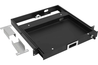 Выдвижная клавиатурная полка IEK ITK by ZPAS 19" 1U 400 мм ZP-SS05-K-1U-45