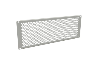Фальш-панель Hyperline BPD-4-RAL7035 перфорированная, 4U, 483503