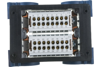 Низкая розетка EMAS EBM32PM44, 32 полюса, 16 А, 400 В