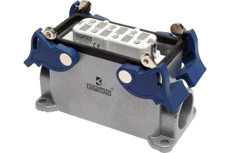 Кабельная розетка EMAS EBM606PD24, 6 полюсов, 35 А