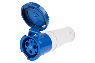 Розетка переносная REXANT 233 11-8924 2Р+РЕ, 63 А, 220 В, IP67
