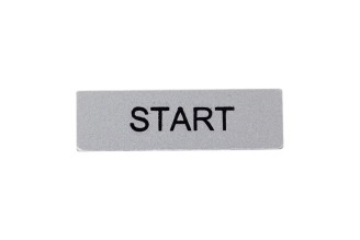 Табличка START EMAS пластиковая BET08START
