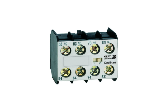 Блок контактный КЭАЗ OptiStart K-MX-1122 2НО+2НЗ для реверсивных мини-контакторов MC 335859