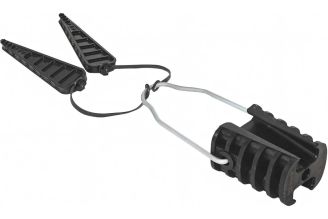 Клиновой анкерный зажим EKF PA25x100P 2-4х16-35 мм² pa-25-100p-r