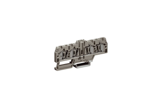 Проходной зажим DKC HMM.4 2 2GR серый 4 мм², ZHM220GR