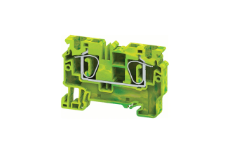 Клемма КЭАЗ заземляющая пружинная OptiClip CXG-6-PE-I 0,2-6 мм² 289761