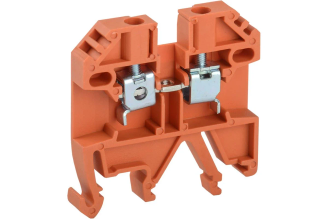 Винтовая клемма IEK КВИ 2.5 мм² оранжевая YZN30-002-K09