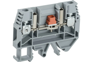 Винтовая измерительная клемма IEK КВИ-6-И 6 мм2 серая YZN30-006S-K03