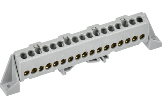 Шина L фаза IEK TEKFOR Стойка 6x9-17-Ср в комбинированном изоляторе TF-NN10-17-DP-K03, 5 шт