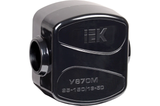 Ответвительный зажим IEK У-870М UKZ-ZO-870M, 95-150/16-50 мм²