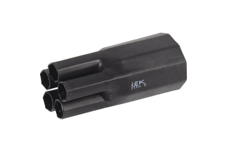 Термоусаживаемая трубка IEK 55/24 мм 1кВ UMS-CB5-5524-1805-1KV