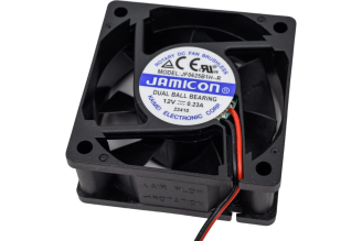 Вентилятор Jamicon JF0625B1H 60×60×25 мм 12 В, 00033829
