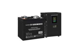 Комплект ИБП ExeGate FineSine SX-800.LCD.AVR.2SH 800VA/500W с батареей EX285667RUS 55 Ач, 296523