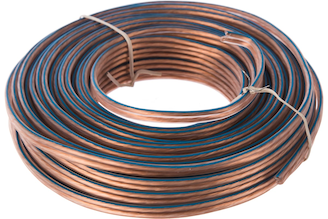 Акустический кабель REXANT BLUELINE 2х2,00 кв.мм, прозрачный 01-6207-3-20