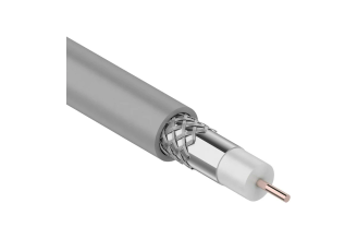 Коаксиальный кабель REXANT RG-8X 50 Ом 100 м серый 01-2021