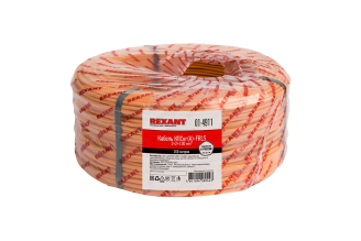 Кабель огнестойкий REXANT КПСнг(А)-FRLS 2x2x1 мм2 200 м 01-4911