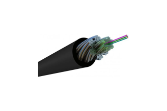 Волоконно-оптический кабель Hyperline FO-AWS2-IN/OUT-9-4-LSZH-BK SM 9/125, 4 волокна, 448689