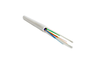 Волоконно-оптический кабель Hyperline FO-DPE-IN-9S-8-LSZH-WH 9/125 SMF-28 Ultra, 363777