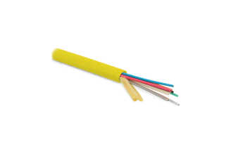Волоконно-оптический кабель Hyperline FO-MB-IN-9S-12-LSZH-YL 9/125 12 волокон 100 м 389092