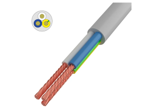 Провод REXANT ПВС 3x1 мм² белый 10 м, арт. 01-8044-10