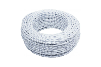 Провод Bironi B1-434-071-20 3x1,5 белый глянец, 20 м